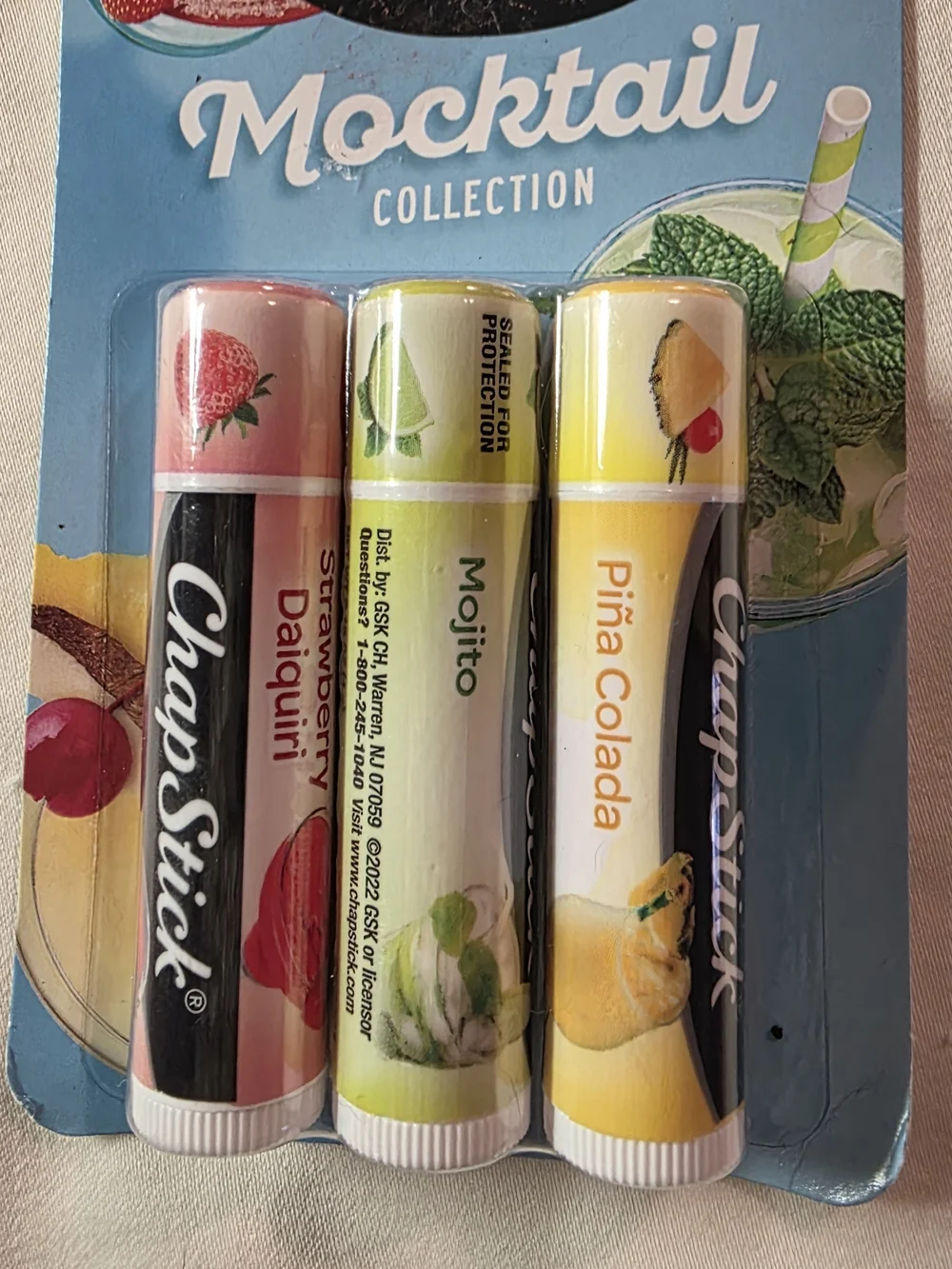 Ice Cream Classics/Mocktail/Smores 3-Pack Lip Balm --- 3 Packs